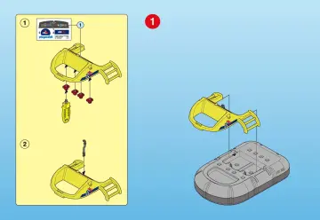 Notices de montage Playmobil 3192-A - Expédition Hovercraft (2)