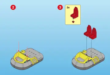 Notices de montage Playmobil 3192-A - Expédition Hovercraft (3)