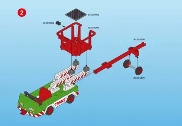 Bauanleitungen Playmobil 3197-A - Servicefahrzeug (3)