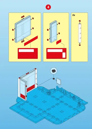 Notices de montage Playmobil 3200-A - Marchand/supérette (5)