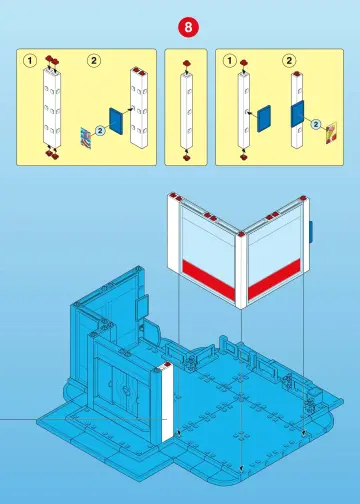 Notices de montage Playmobil 3200-A - Marchand/supérette (9)