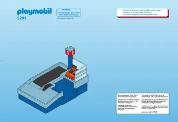 Bauanleitungen Playmobil 3201-C - Kasse (1)