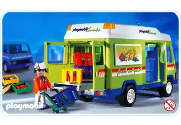 Playmobil 3204-C - Livreur / camionnette