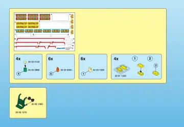 Bauanleitungen Playmobil 3204-C - Lieferwagen (6)