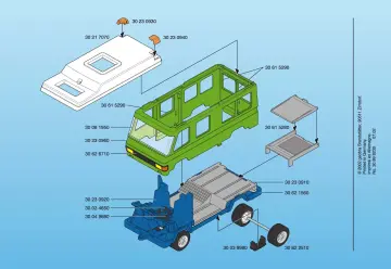 Notices de montage Playmobil 3204-C - Livreur / camionnette (8)