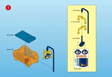 Bauanleitungen Playmobil 3207-B - Babyzimmer (2)