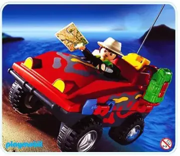 Playmobil 3216-B - Explorateur/Vehicule