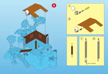 Bauanleitungen Playmobil 3217-B - Baumhaus (9)