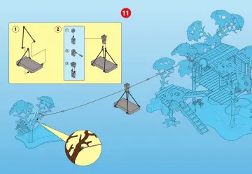 Bauanleitungen Playmobil 3217-B - Baumhaus (14)
