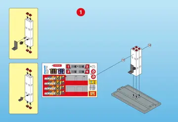 Bauanleitungen Playmobil 3218-B - Tankstelle (2)