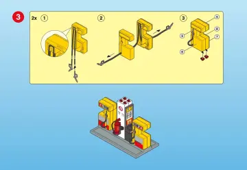 Bauanleitungen Playmobil 3218-B - Tankstelle (4)