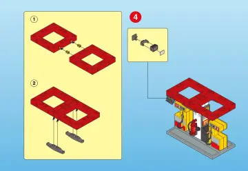 Notices de montage Playmobil 3218-B - Station service 2 pompes (5)