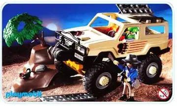 Playmobil 3219-C - Aventuriers/ vehicule 4x4