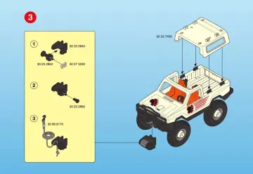 Bauanleitungen Playmobil 3219-C - Offroad-Pickup (3)