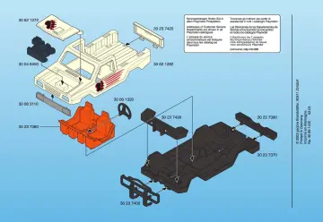 Notices de montage Playmobil 3219-C - Aventuriers/ vehicule 4x4 (8)