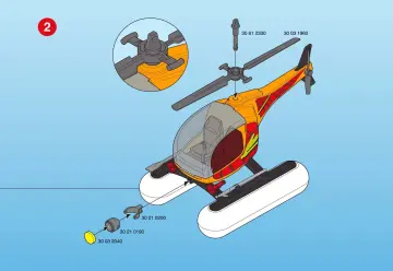 Bauanleitungen Playmobil 3220-A - Luftkissenhelikopter (3)