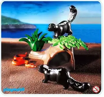 Playmobil 3226-A - Skunks/Versteck