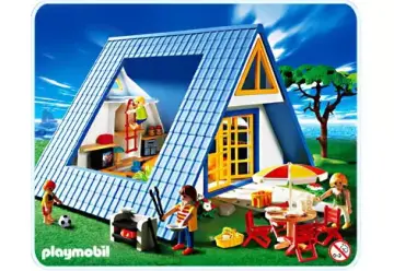 Playmobil 3230-A - Famille/maison de vacances