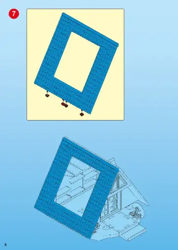 Bauanleitungen Playmobil 3230-A - Ferienhaus (8)