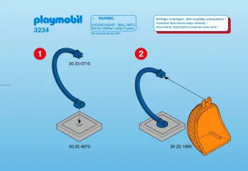 Bauanleitungen Playmobil 3234-B - Schaukelkorb (1)