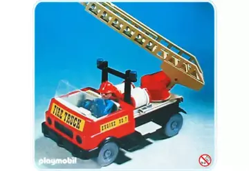 Playmobil 3236-A - Voiture de pompiers