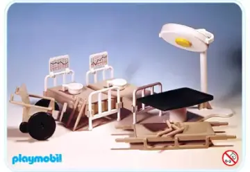 Playmobil 3238-A - Hôpital - accessoires