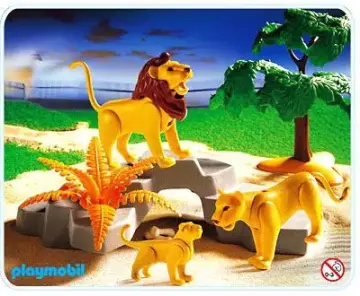 Playmobil 3239-B - Famille de lions