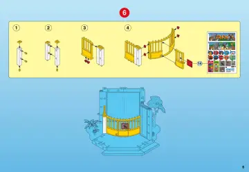 Bauanleitungen Playmobil 3240-A - Tierpark (6)