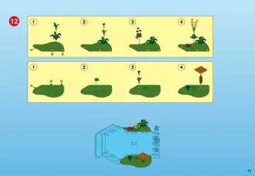 Bauanleitungen Playmobil 3240-A - Tierpark (11)