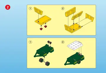 Notices de montage Playmobil 3242-C - Gardien de zoo/vehicule d'entretien (4)