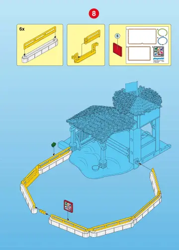 Bauanleitungen Playmobil 3243-B - Streichelzoo (9)