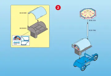Bauanleitungen Playmobil 3244-B - Eisverkäufer (3)