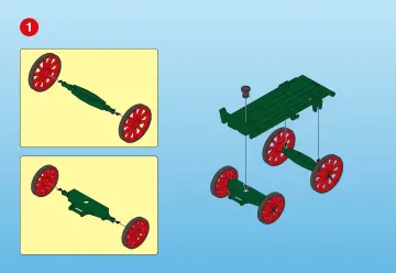 Notices de montage Playmobil 3246-B - Leiterwagengespann (2)