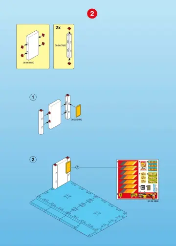 Notices de montage Playmobil 3254-B - Restoroute (3)
