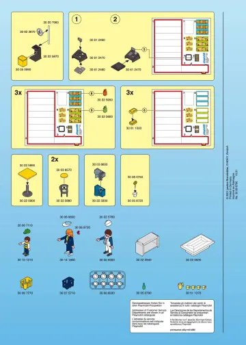 Bauanleitungen Playmobil 3254-B - Raststätte (12)