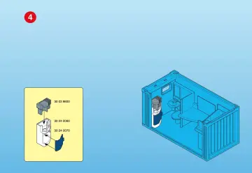 Bauanleitungen Playmobil 3260-A - Baucontainer (5)