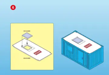 Bauanleitungen Playmobil 3260-A - Baucontainer (7)