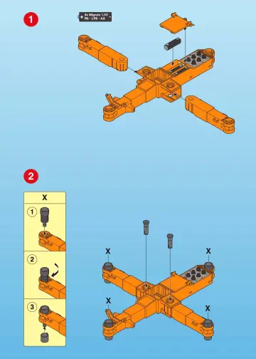 Notices de montage Playmobil 3262-C - Grue de chantier (3)