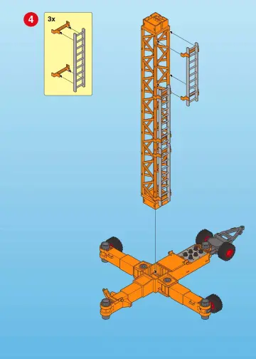 Bauanleitungen Playmobil 3262-C - Elektrischer Baukran (5)