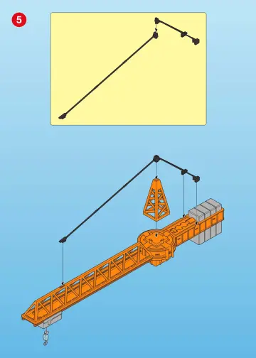 Bauanleitungen Playmobil 3262-C - Elektrischer Baukran (6)