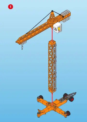 Notices de montage Playmobil 3262-C - Grue de chantier (11)