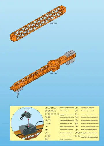 Notices de montage Playmobil 3262-C - Grue de chantier (15)