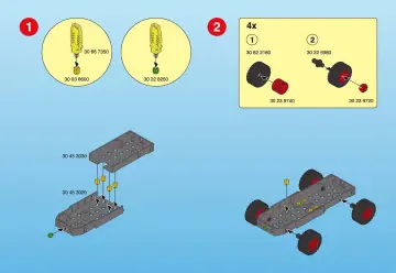Notices de montage Playmobil 3263-B - Chauffeur / bétonnière (2)