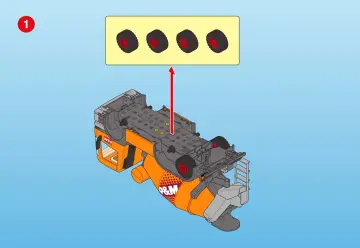 Bauanleitungen Playmobil 3263-B - Betonmischer (14)