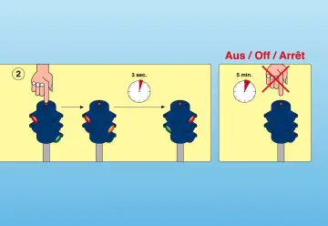 Bauanleitungen Playmobil 3264-A - Elektronische Verkehrsampel (3)