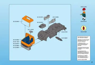 Bauanleitungen Playmobil 3265-D - Großer Muldenkipper (7)