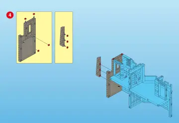 Notices de montage Playmobil 3268-A - Grand château royal (5)