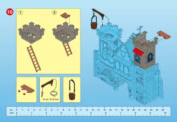 Notices de montage Playmobil 3268-A - Grand château royal (11)