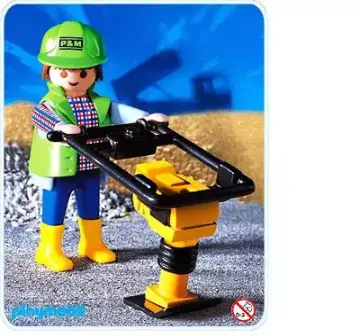 Playmobil 3271-C - Ouvrier/Dameuse