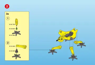 Bauanleitungen Playmobil 3282-A - Alien Spider (2)